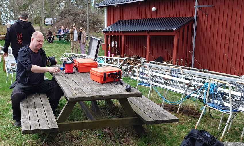 Bompe trådantenner